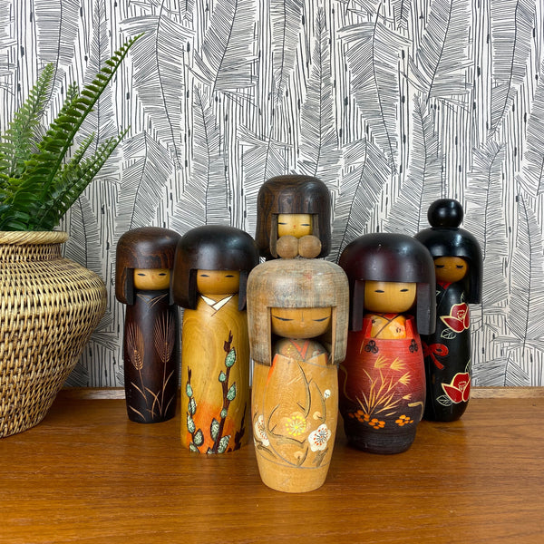 Japanese Kokeshi Doll - C1a