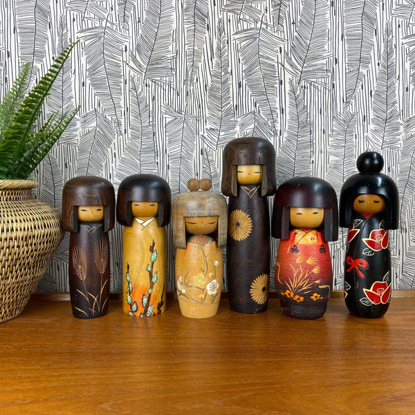Japanese Kokeshi Doll - B1a