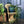 Vintage Miniature Boho Peacock Chair Planter #2