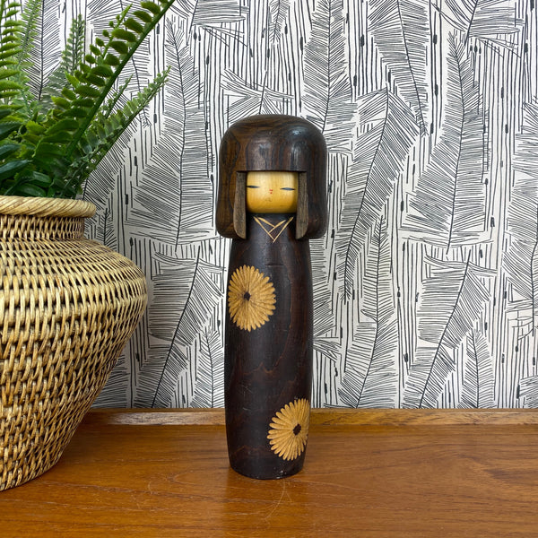 Japanese Kokeshi Doll - D1a