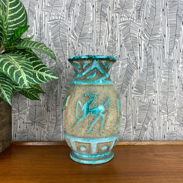 Mid Century Italian Ceramic Vase - A1a