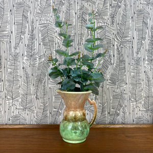 Art Deco Pink/Green Vase - Jug