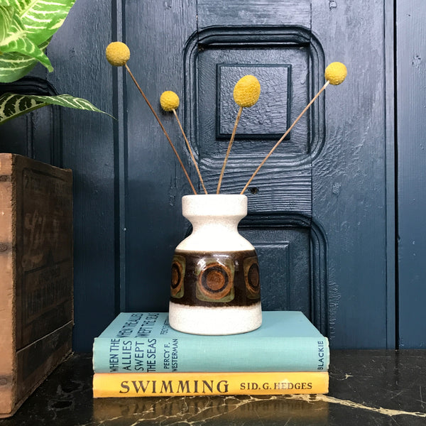 Small Mid Century West German Ceramic Vase