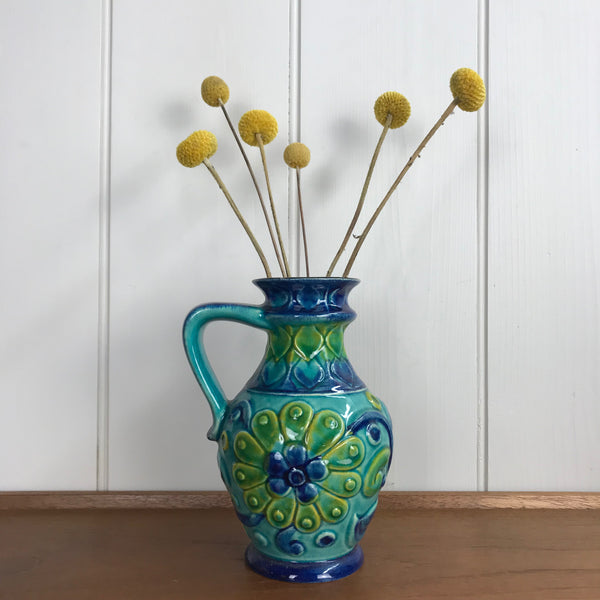 Mid Century West German Ceramic Vase #87-17