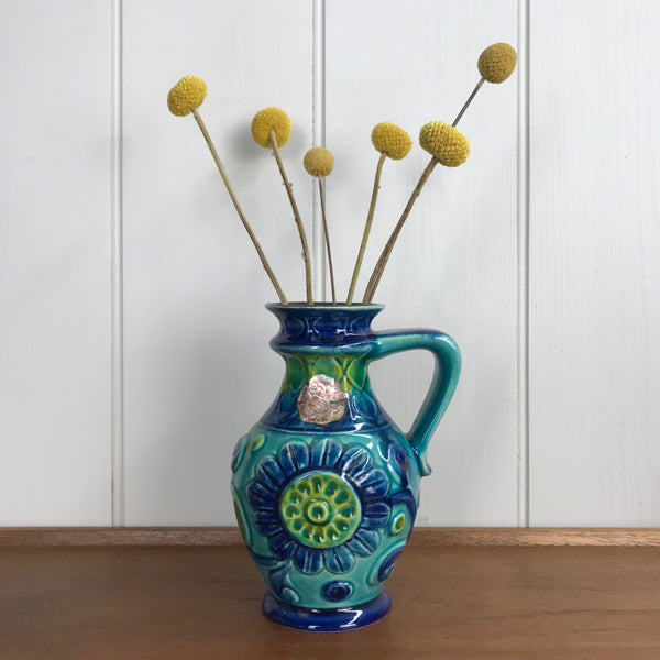 Mid Century West German Ceramic Vase #87-17