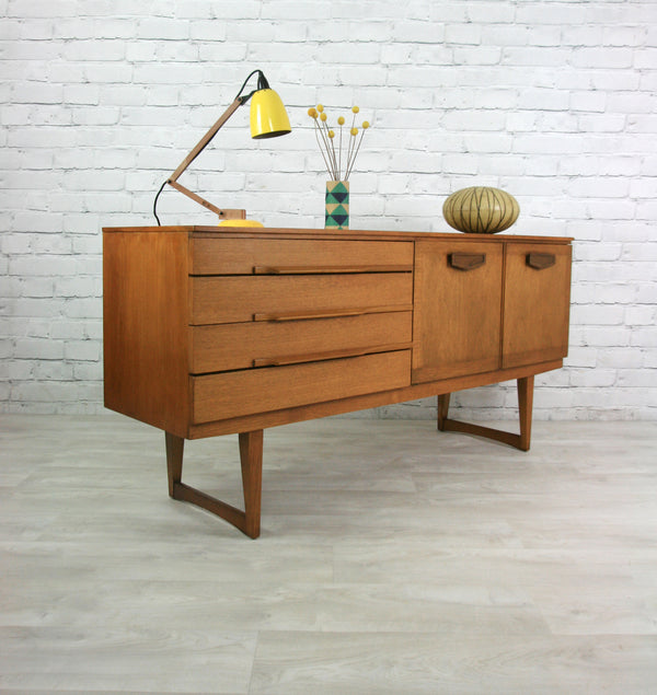 Vintage teak mid century sideboard