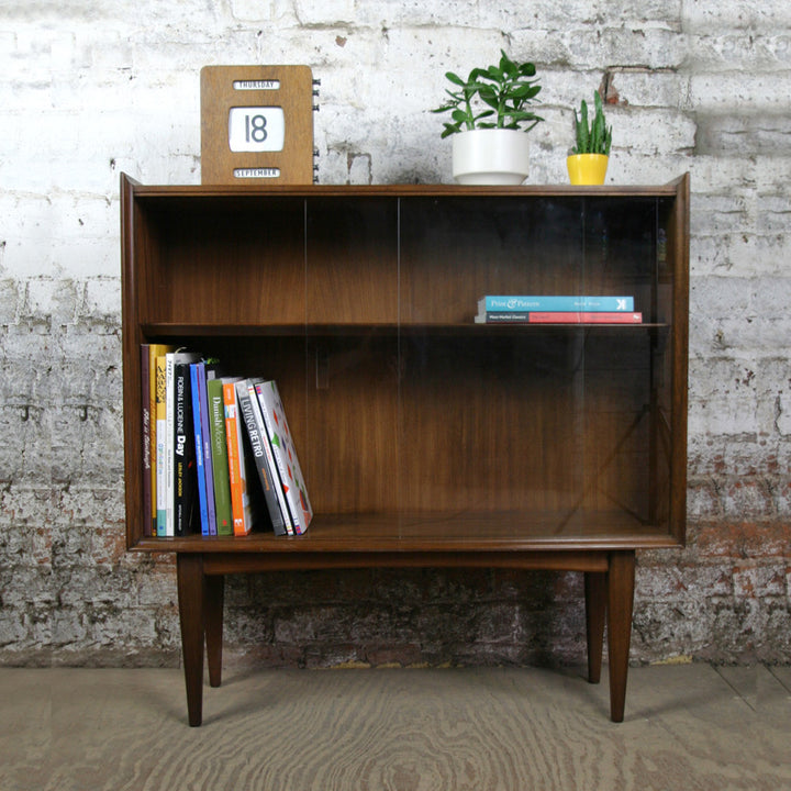 Vintage Afromosia display cabinet by Richard Hornby