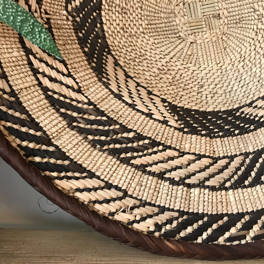 *MEDIUM* Vintage Ethnic African Binga Basket #5