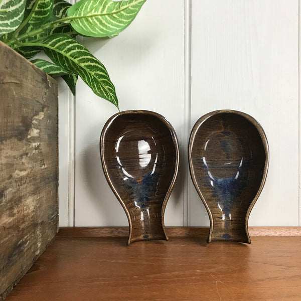 Vintage Studio Pottery Advocado Dishes