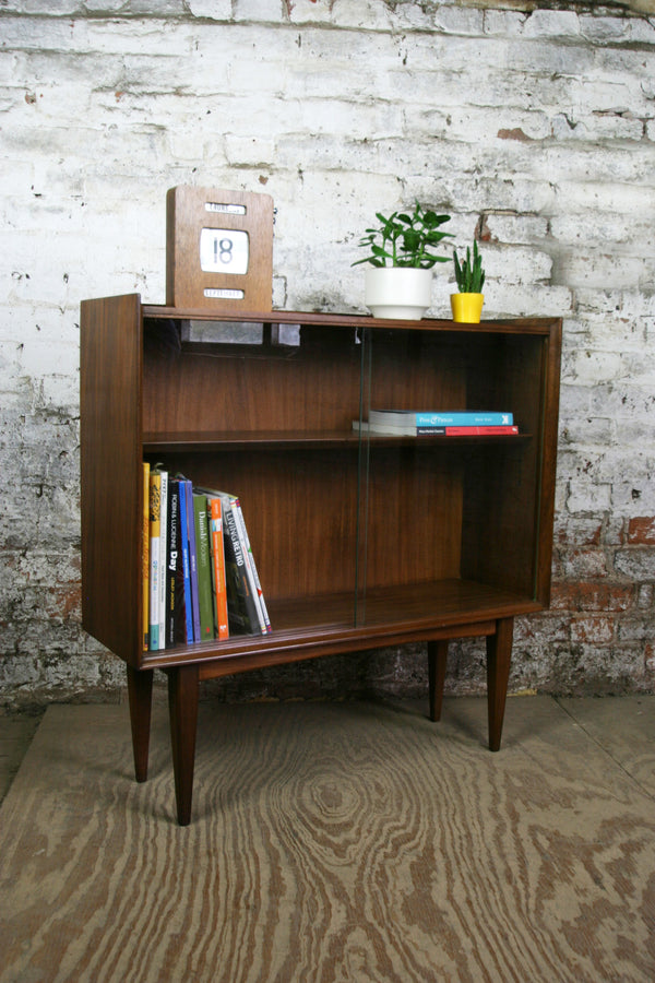 Vintage Afromosia display cabinet by Richard Hornby