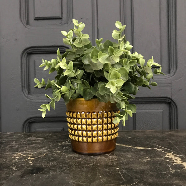 Mid Century Ceramic Plant Pot