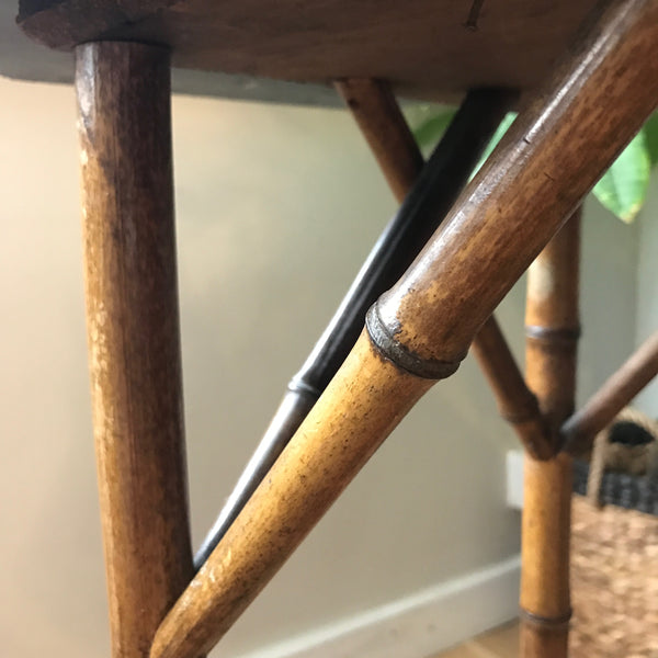 vintage_boho_bamboo_lamp_table_ebonised