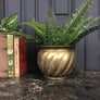 Mid Century Brass Planter