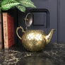 Mid Century Brass &#39;Pineapple&#39; Teapot #A1