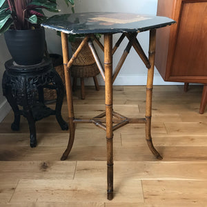 vintage_boho_bamboo_lamp_table_ebonised
