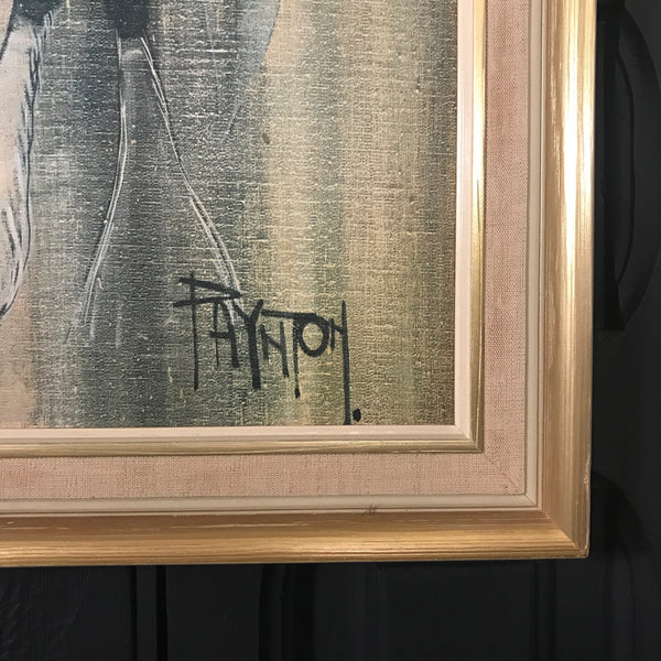 Mid Century Framed Print 'Don Quixote'