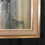 Mid Century Framed Print 'Don Quixote'