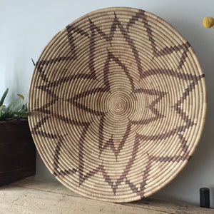 *LARGE* Vintage Handmade Ethnic African Basket