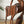 Mid Century Wooden Carved Adult Crane with Young
