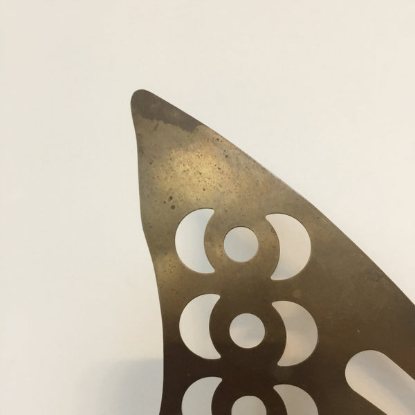 Trio of Brass Mid Century Butterflies - Wall Art