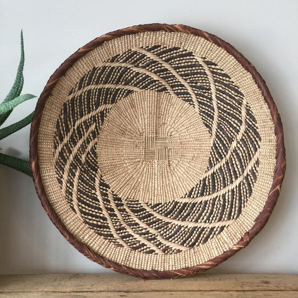 *SMALL* Vintage Handmade African Basket
