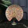Mid Century Brass Peacock Ornament #A1