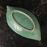 Mid Century Green Leaf Dish