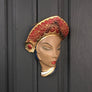 Rare Vintage Bossons 'Bali' Lady Wall Plaque
