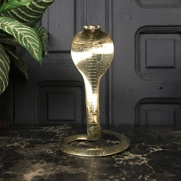 Mid Century Brass Cobra #1