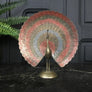 Mid Century Brass Peacock Ornament #B1