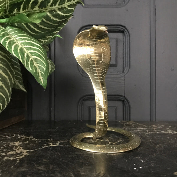 Mid Century Brass Cobra #1