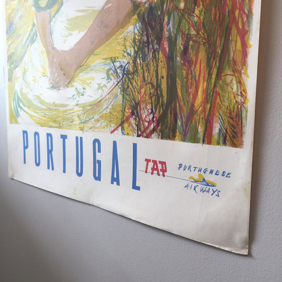 Original Vintage Portuguese Airways (TAP) Print