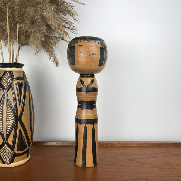 Vintage Japanese Kokeshi Doll A14 - LARGE