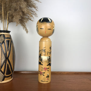 Vintage Japanese Kokeshi Doll NN3 - LARGE
