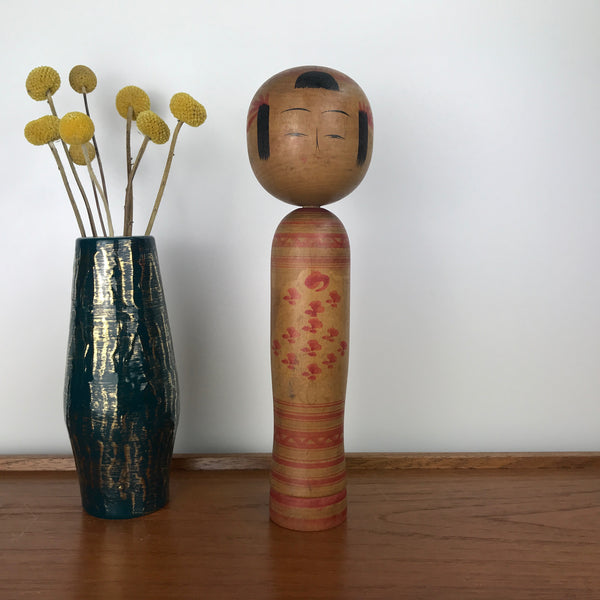 Vintage Japanese Kokeshi Doll A17 - LARGE