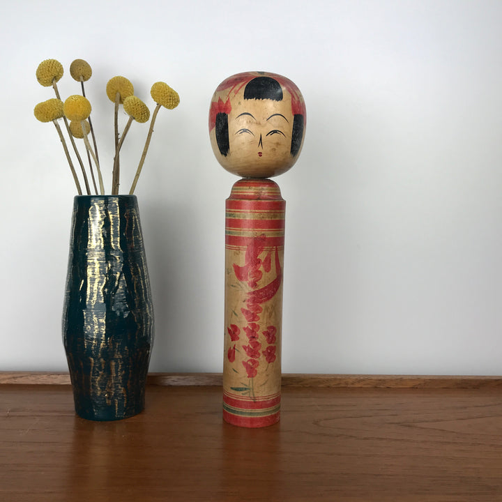 Vintage Japanese Kokeshi Doll A19 - LARGE