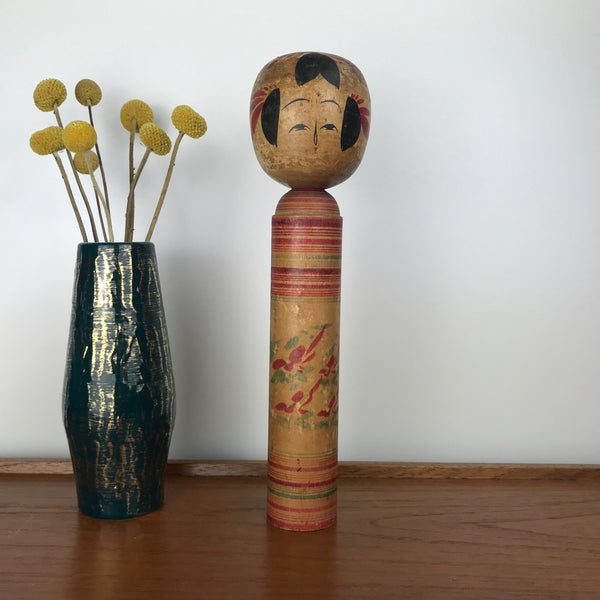 Vintage Japanese Kokeshi Doll A13 - LARGE