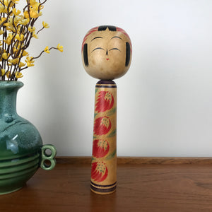 Vintage Japanese Kokeshi Doll A27 - MEDIUM
