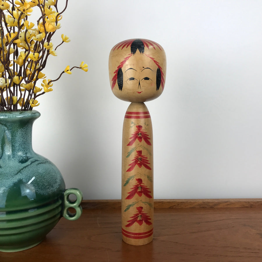 Vintage Japanese Kokeshi Doll A26 - MEDIUM