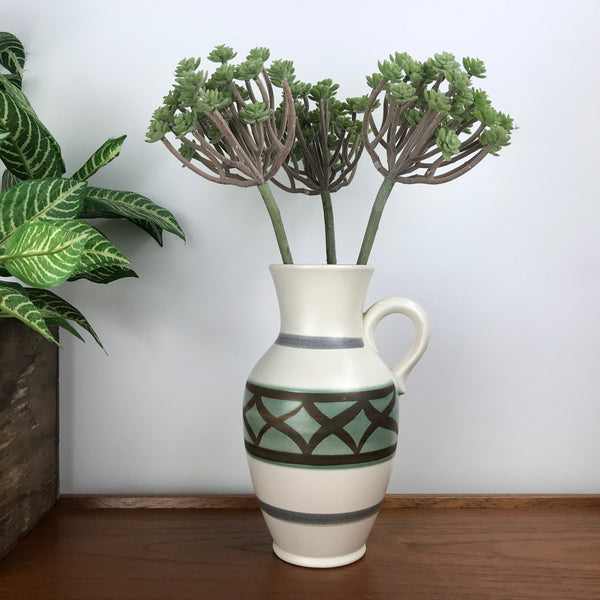 Mid Century Austrian Ceramic Pitcher Vase #C1