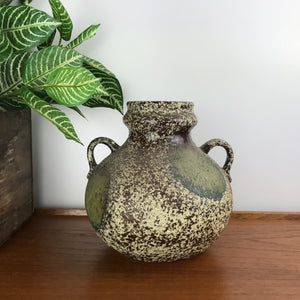 Mid Century Ceramic Pitcher Vase #U1