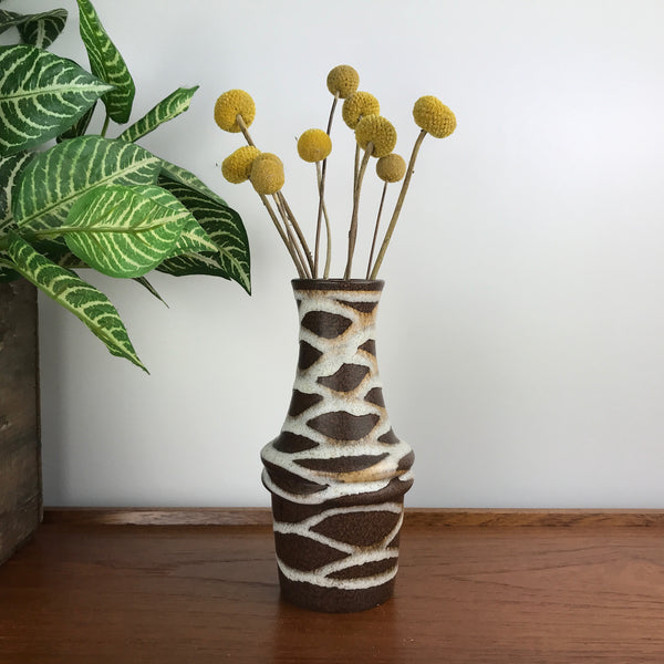 Mid Century West German Ceramic Vase #SK2