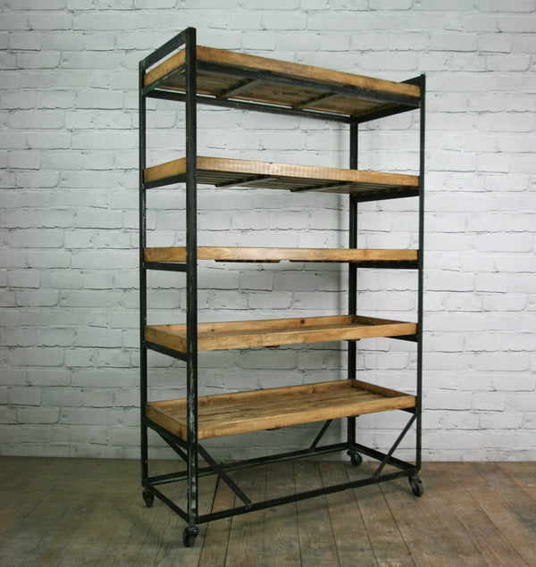 Industrial Factory Shoe Rack - Retail/Restaurant Display *Made to order*