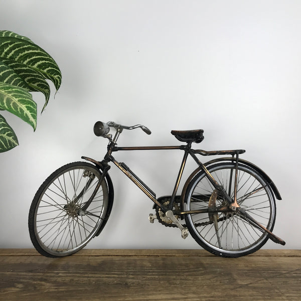 Vintage Brass Bicycle Ornament A1