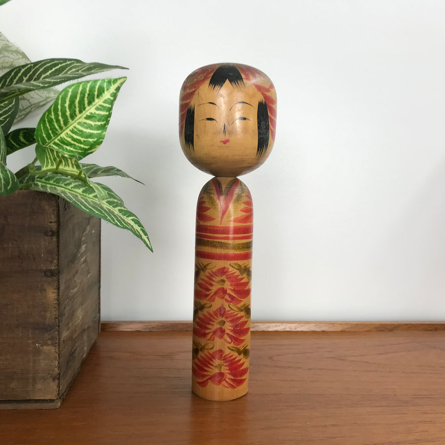 Vintage Japanese Kokeshi Doll G1