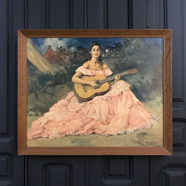 Francisco_Rodriguez_Sanchez_Clement_Spanish_guitar_lady