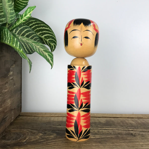 Vintage Japanese Kokeshi Doll A32 - MEDIUM
