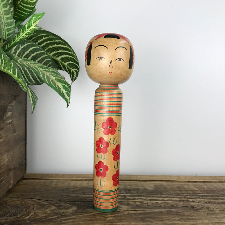 Vintage Japanese Kokeshi Doll A34 - MEDIUM