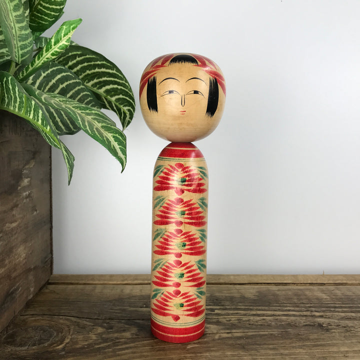 Vintage Japanese Kokeshi Doll A33 - MEDIUM