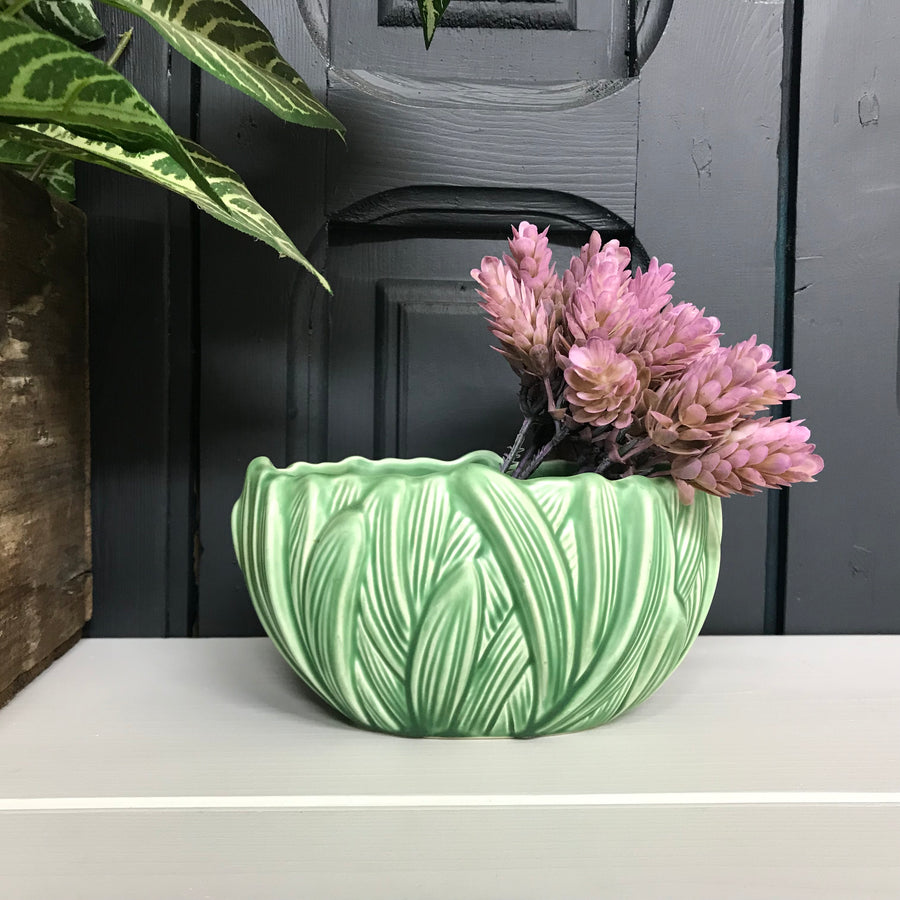 Green SylvaC Ceramic Vase/Planter A1